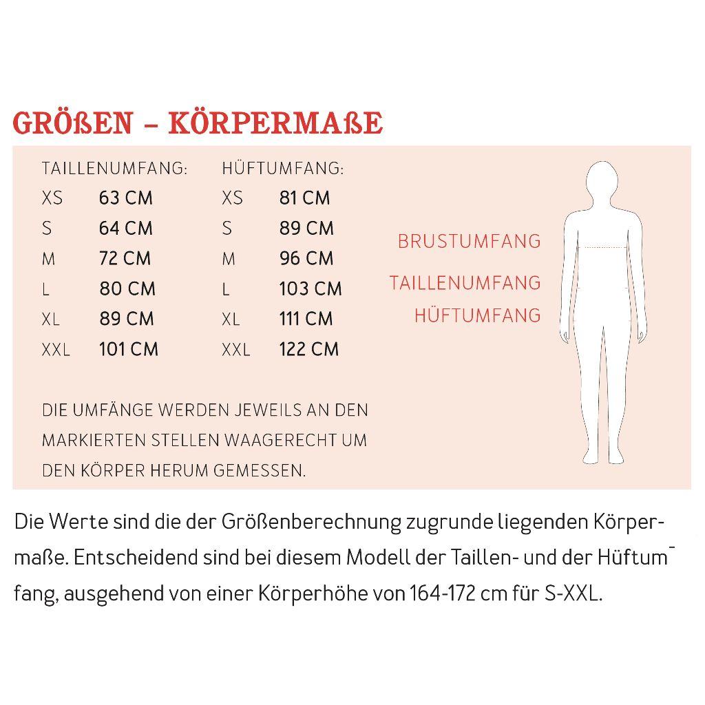 Papierschnittmuster Jogginghose Frau Nelli XS-XXL